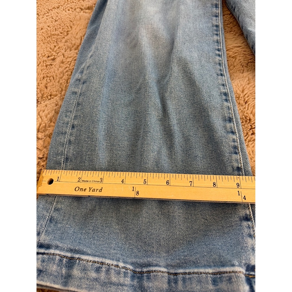 Universal Thread Womens High-Rise Wide Leg Jeans Light Wash Blue Size 4/27R - Picture 7 of 8